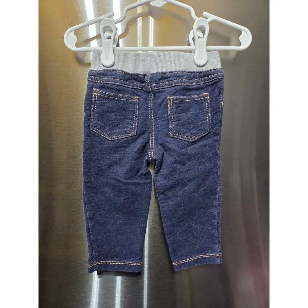 5/$15 Elastic Waistband Jeans - Carter's - 12mo